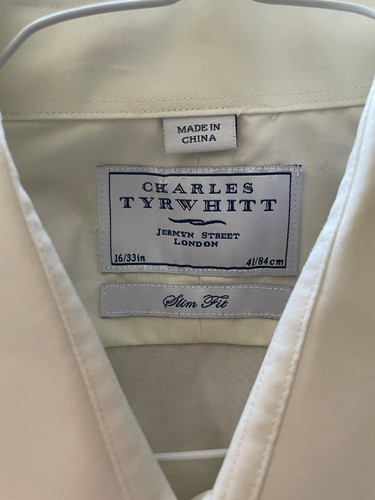 Charles tyrwhitt shirt ivory - tyrwhitt,