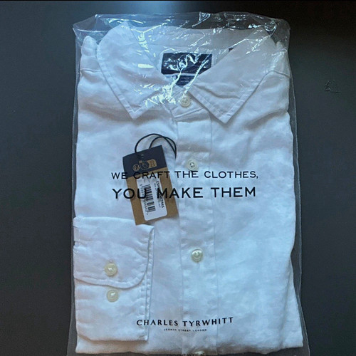 Charles tyrwhitt white pure - white,