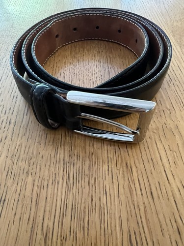 Charles tyrwhitt black leather - black,